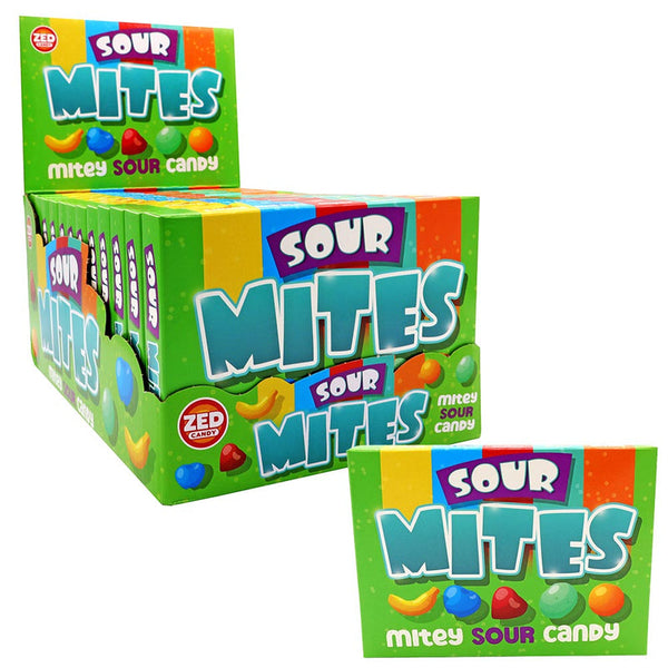 Zed Sour Mites Cutie de buzunar 50 gr. (bomboane fructate)