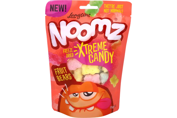 Urși Noomz din Fructe Liofilizate 75 gr.