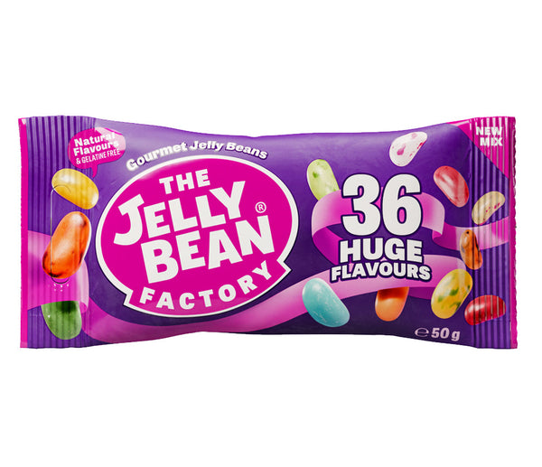 JBF Jelly Beans Bag 36 Mix 50 gr. (36 de arome de jeleuri)