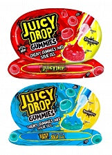 Bazooka Juicy Drop Gummies Strawberry & Raspberry (12 x 57g)