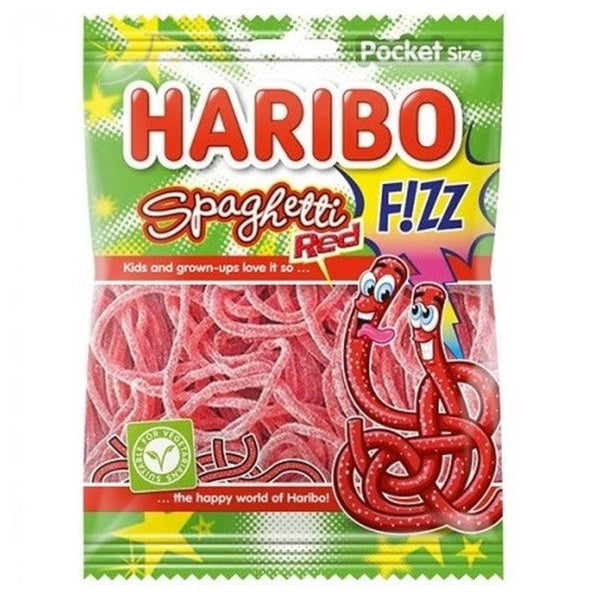 Haribo Spaghetti Red FIZZ 70 gr.