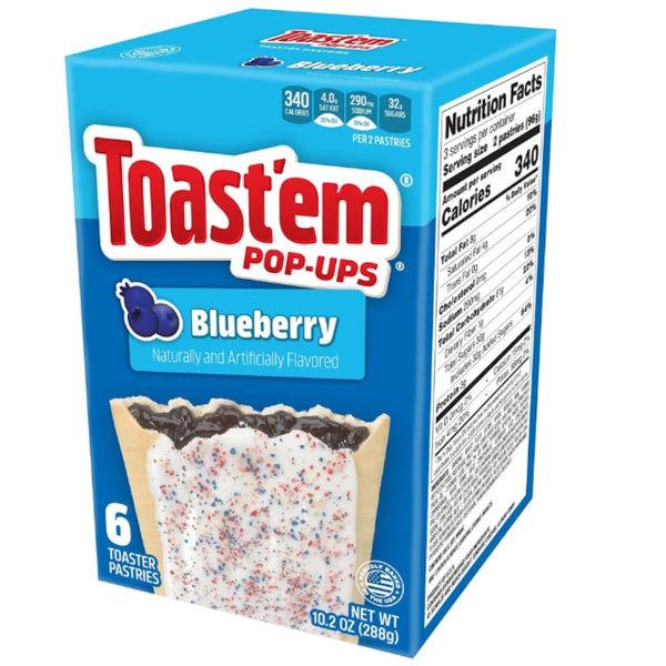 Toastem Blueberry 288 gr.(biscuiti cu coacăze )