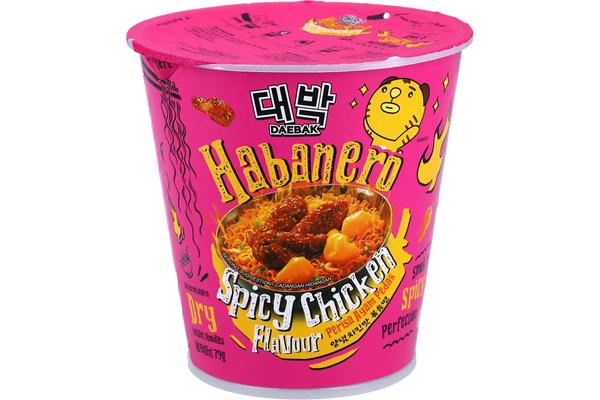 Daebak Habanero Spicy Chicken Noodles 79 gr.