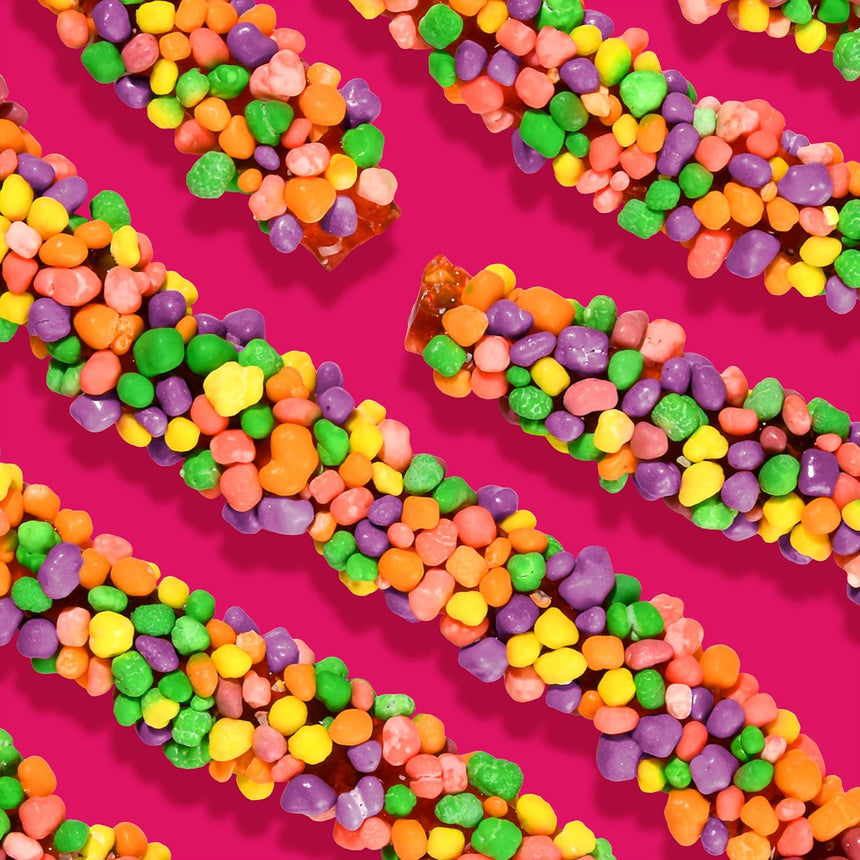 Nerds Ropes Rainbow 26 gr.(jeleu crocant cu fructe)