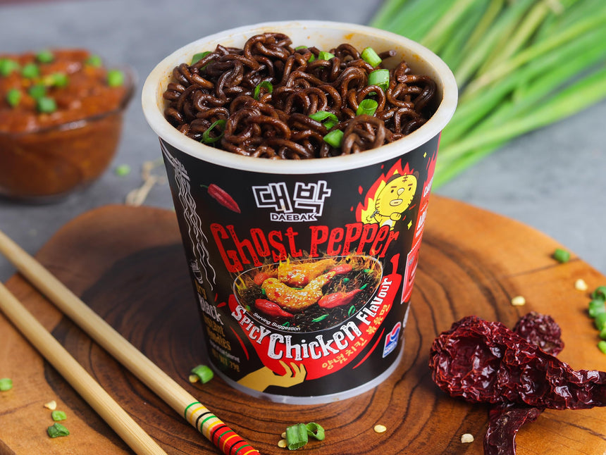 Daebak Ghost Pepper Black Noodles 79 gr.