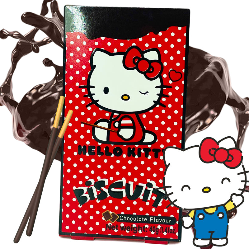 Tokimeki Hello Kitty Biscuit Stick Choco 40g