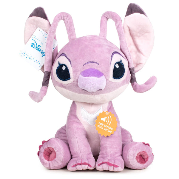 Jucărie de pluș Disney Stitch Angel cu 40 cm