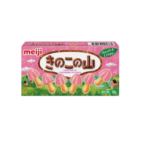 Meiji Chocorooms Strawberry