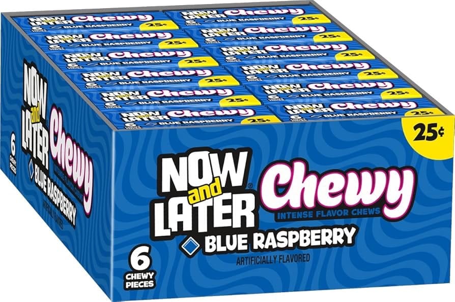 Now & Later Blue Raspberry
