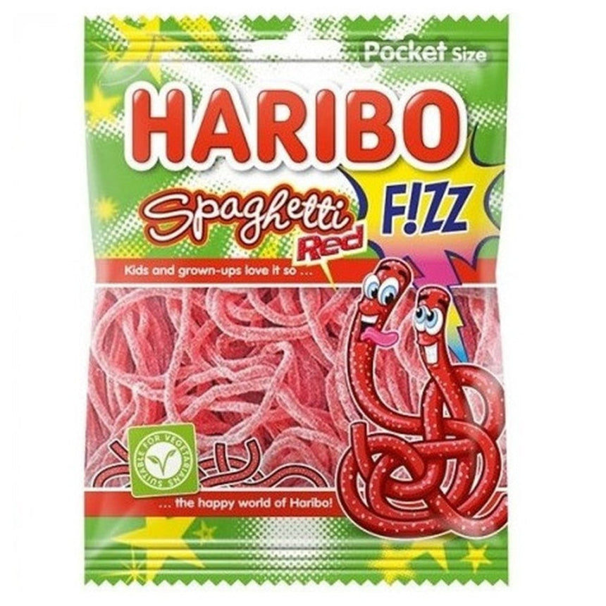 Haribo Spaghetti Red FIZZ 70 gr.
