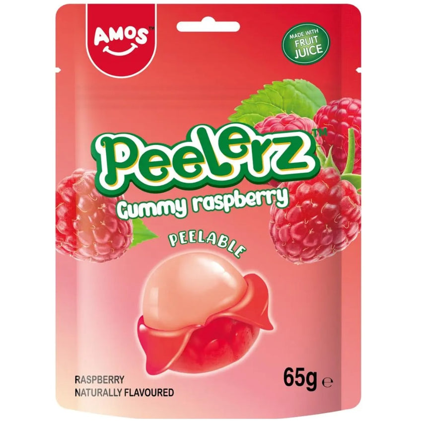 Amos Peelerz Raspberry 65 gr.