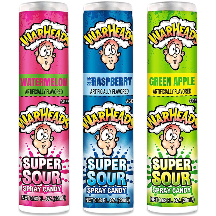 Warheads Super Sour Spray 20 ml. (suc acrisor sub forma de spray)